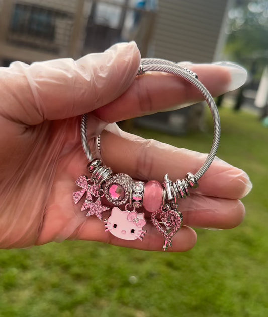 Pink Hello Kitty Bracelet